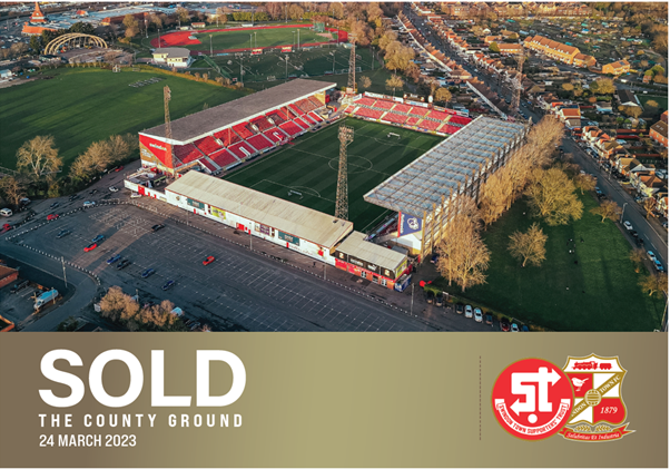 <strong>Football club completes County Ground purchase</strong>